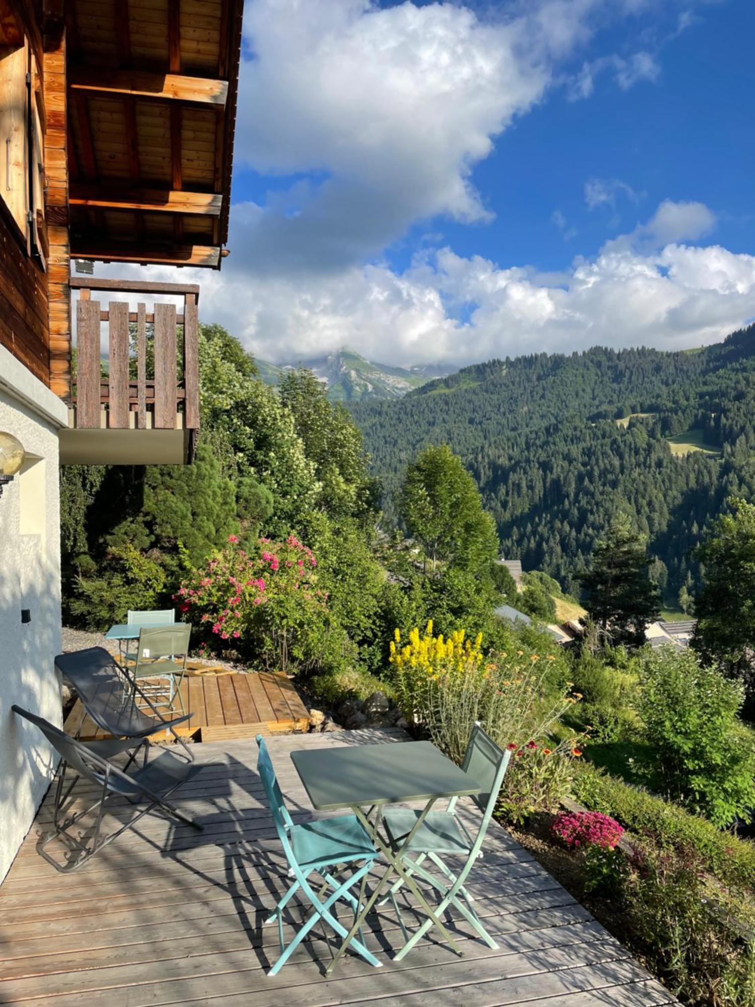 La Marmotte Qui Papote Apartment Le Grand-Bornand Exterior photo
